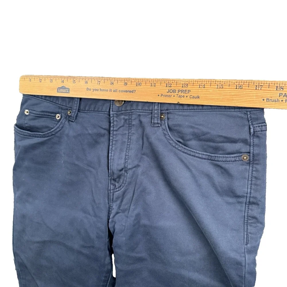 Banana Republic Mens Jeans 34x31 Travel Pants Navy Athletic Fit Preppy‎ Comfort
